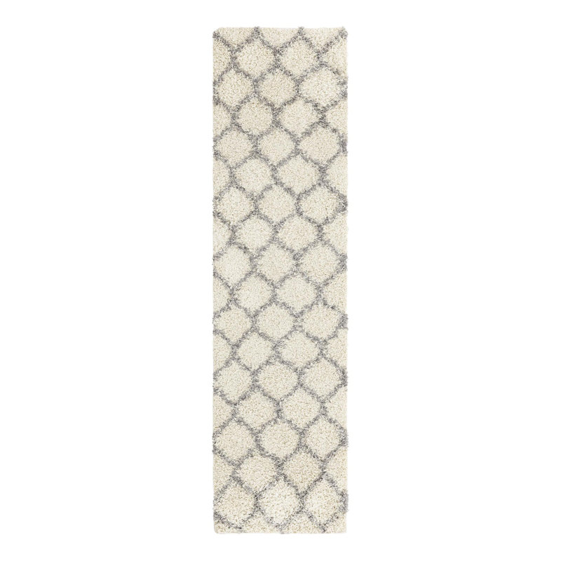 Geometric Indoor Rug, Runner 2' x 8'