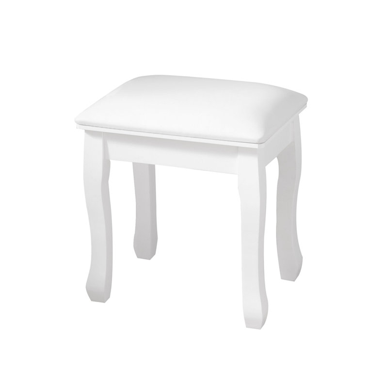 Solid Wood Square Stool