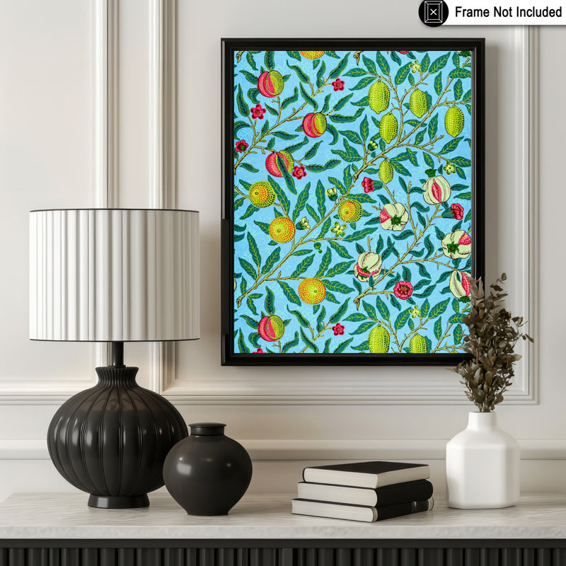 William Morris - Fruit No4, Unframed, Poster, 18"H x 24"W