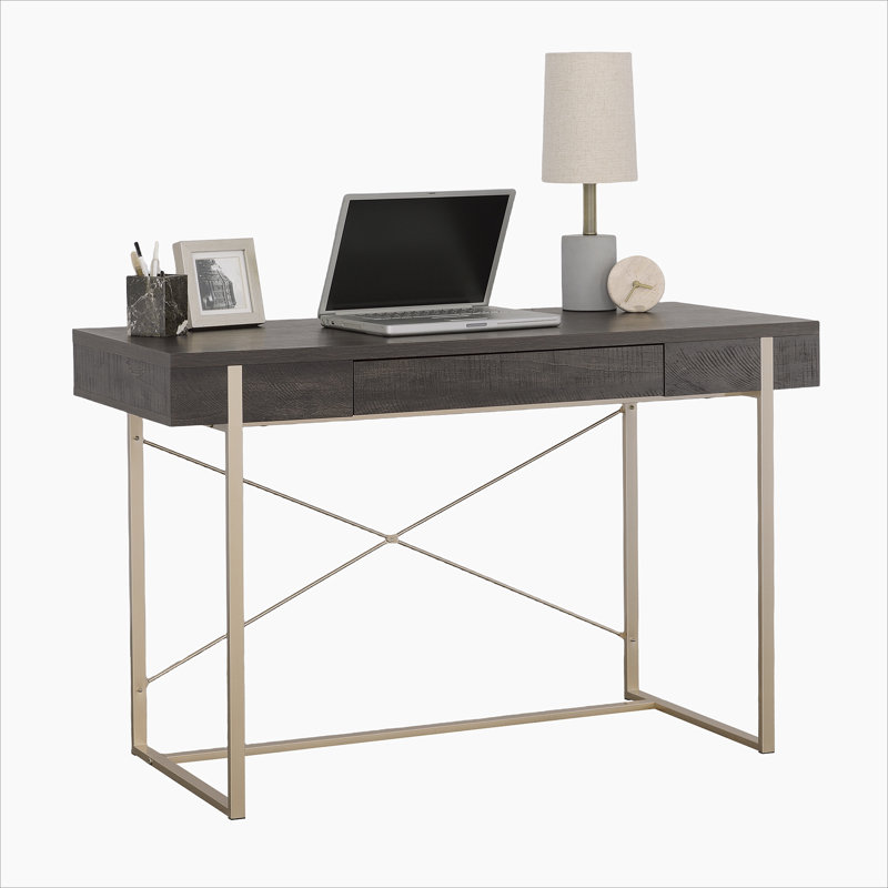 Bureau d'écriture, finition brun foncé