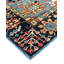 Tapis unique noué à la main Serapi - bleu clair, 8 pi 0 po x 9 pi 8 po Serapi