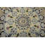 Tapis oriental crème / gris clair traditionnel 7 pi 11 po x 10 pi 3 po Indo Nain