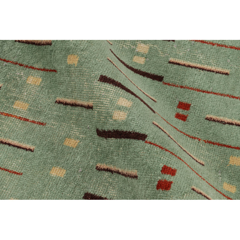 One-of-a-Kind 5'x8'2 Hand Knotted Area Rug