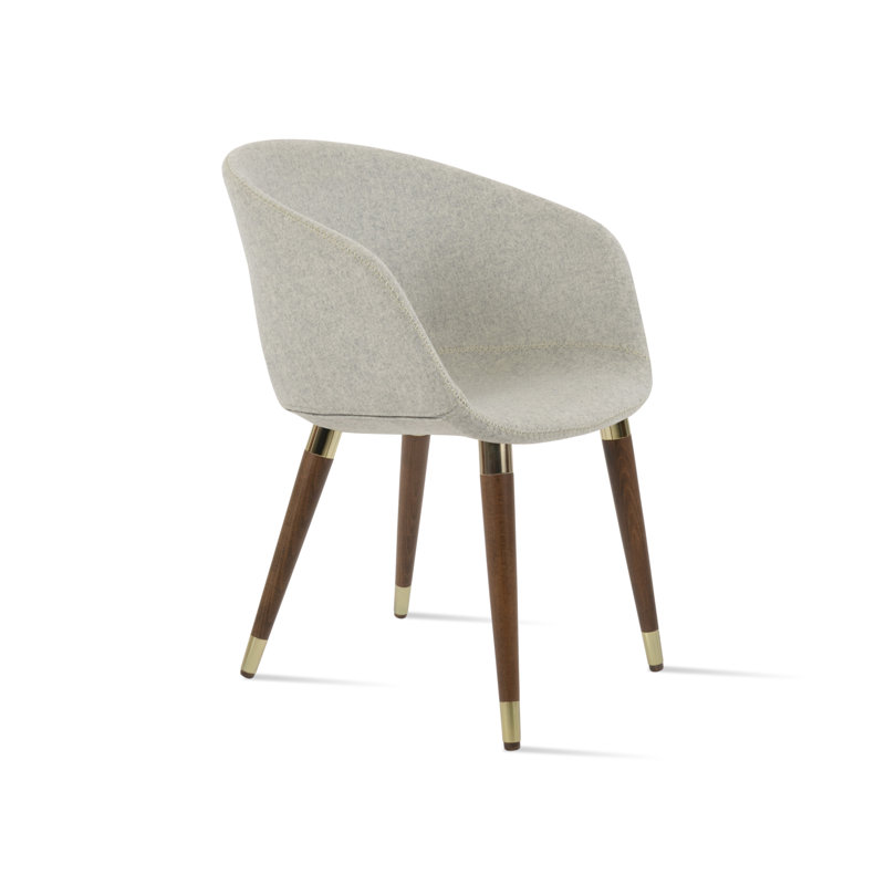 Fauteuil Tribeca GZ, Laine argentée