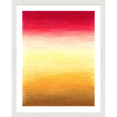 Tie-Dye Sunset Painting by Katy Montica