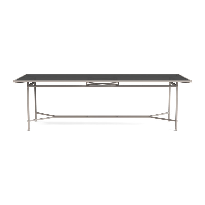 Venetian Outdoor Dining Table, Dove Smooth