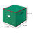 Tiny Tim Totes 75-Compartment Ornament Box, Green-951521464