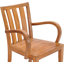Chanelle Outdoor Teak Dining Armchair