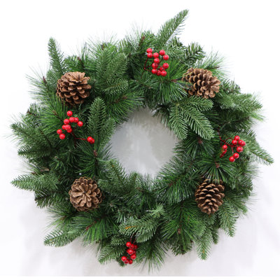 Faux Pine 20'' Wreath