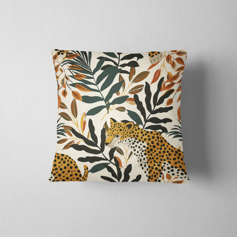 Housse de coussin Savannah Jungle, H 20 po x l 20 po