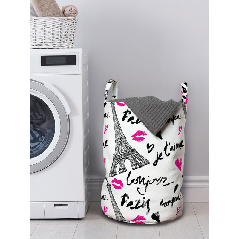 Fabric Laundry Bag with Handles