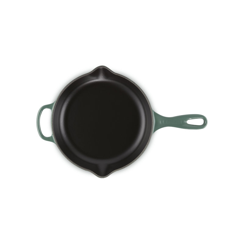 Le Creuset Enameled Cast Iron Skillet, Artichaut, 9"