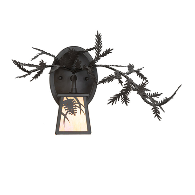 Pine Branch 1 - Light Armed Sconce