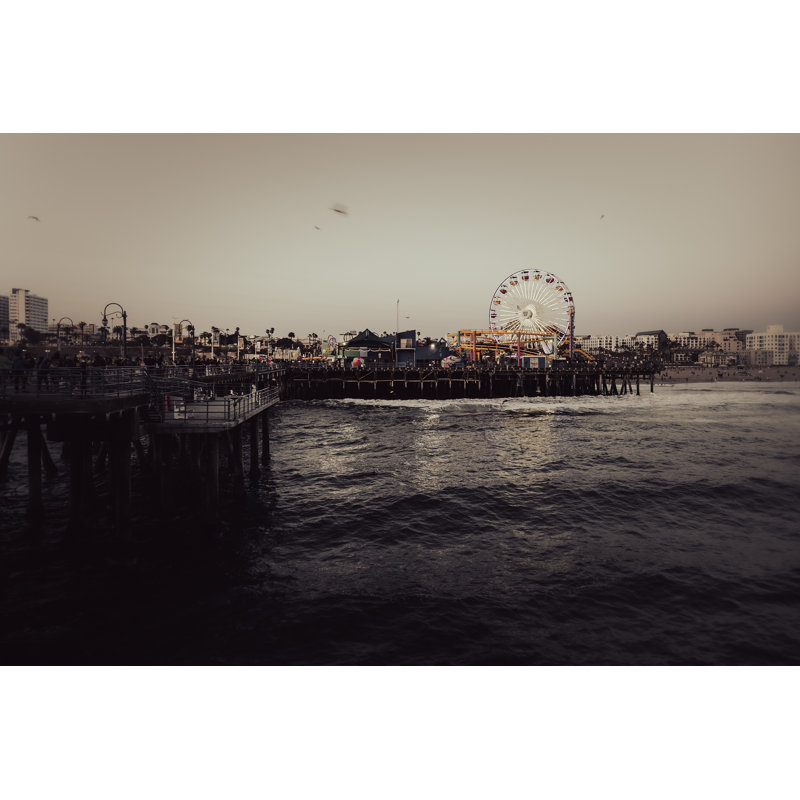 Santa Monica Pier, Naturel, H 29 po x l 40 po