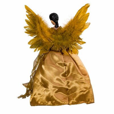 Kurt Adler African American Angel Tree Topper & Reviews | Wayfair