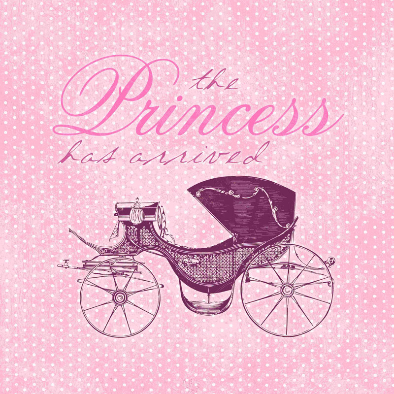 " Princess Carriage ", 12" W x 12" H