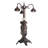 23" High Tiffany Candice 3 Light Table Lamp