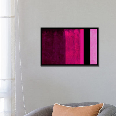 « stripey filles room », impression sur toile tendue Falsterbo