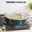 GreenPan SearSmart Healthy Ceramic Nonstick 5qt Saute Pan with Lid