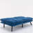 Navy Blue Folding Modern Sofa Bed