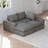 Corduroy Cloud Sectional Sofa with Chaise-251375273