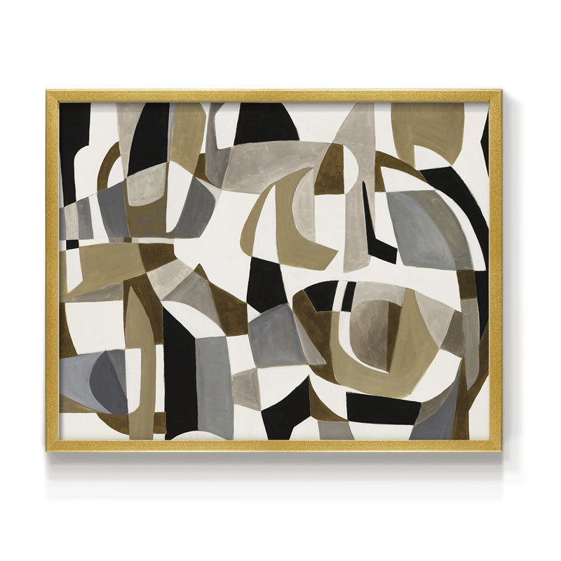 Circle Game -Framed Print - Restickable, 8" H x 10" W