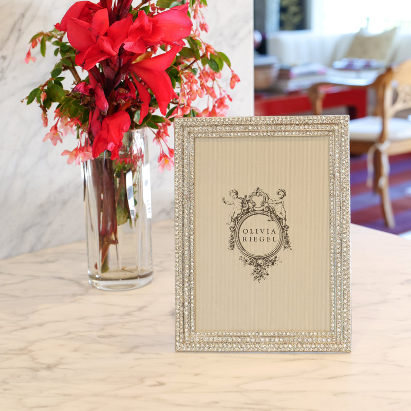 Metal Picture Frame, 5" W x 7" H