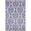Tapis ikat en laine touffeté à la main Kouerga-736272183