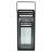 Drusilla Set Of 2 Indoor Fluted Glass Lanterns - 16" And 12.25"-1485076351