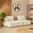 Stavan Modular Curved 2 Seat Sofa Set, Adjustable Backs-111934069