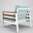 Townsend Metal Outdoor Lounge Club Chair With Sunbrella Cushion-114247051
