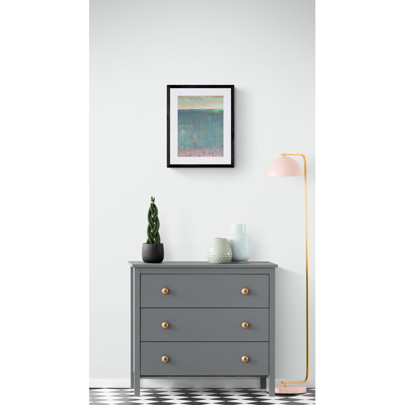 Patrician Lake Print by Victoria Primicias, Black Framed Paper, 21.2" H x 17.2" W