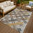 Machine Washable Indoor/Outdoor Chantille ACN2452 Geometric Rug-512766069-512766019