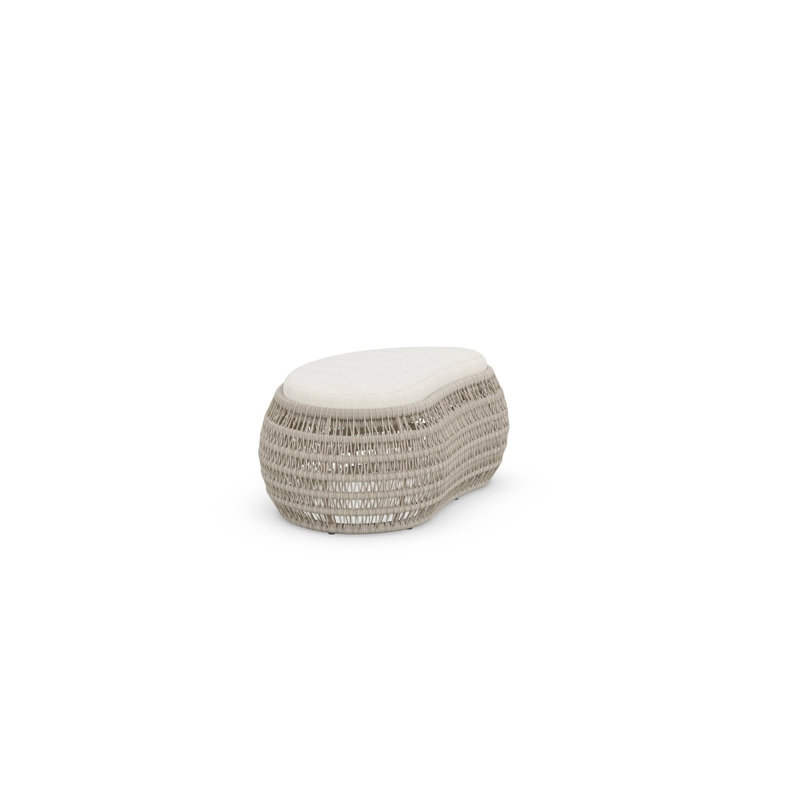 Sicily Ottoman + Desert Cushion