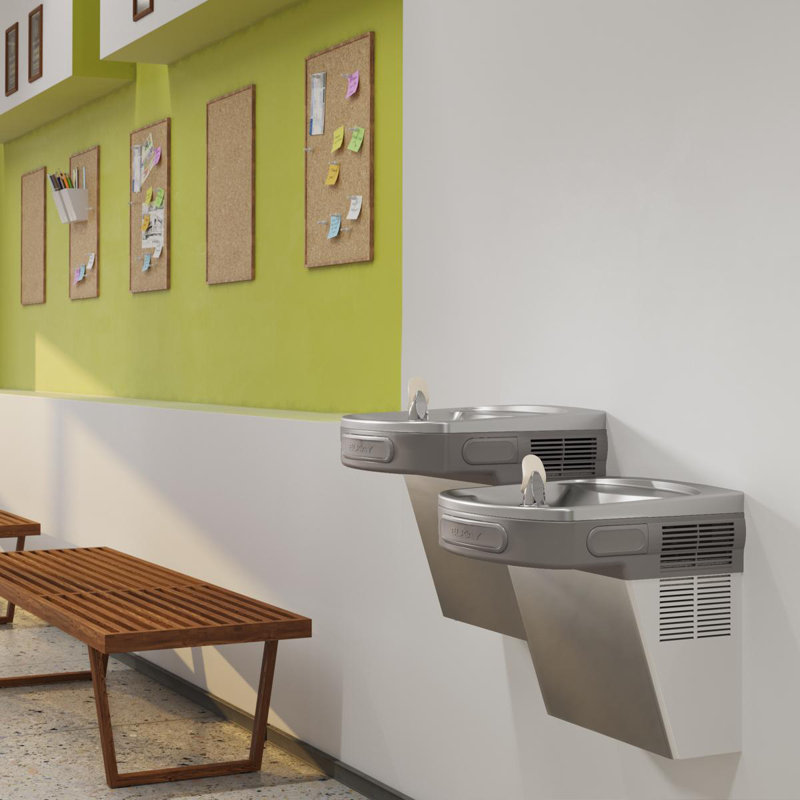 Accessoire de fontaine d'eau filtrée murale, Argent