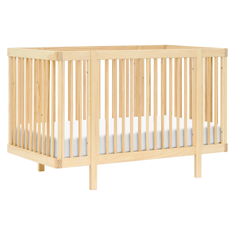 Pogo 8-in-1 Convertible Crib with All-Stages Conversion Kits, Blonde
