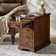 Williams End Table With Hooded Caster Wheels And Built-In Outlets(Set Of 2)