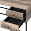 Bureau de bureau Desirre avec port USB