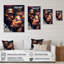 - Art mural traditionnel sur toile-249254596-249254599