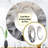 Serene Flower petals dreamscape - Flowers Wall Mirror, Traditional Round Decorative Mirror, Printed Metal Art-99623594