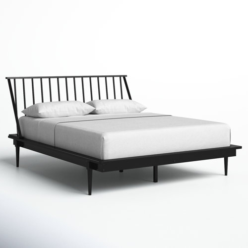 Mercury Row® Henline Solid Wood Spindle Bed & Reviews | Wayfair