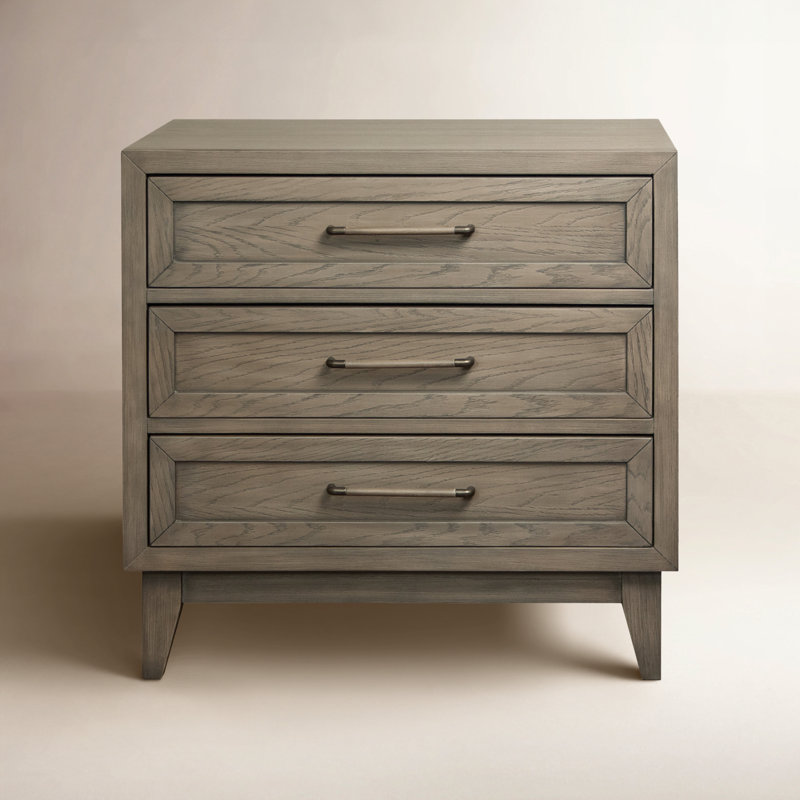 Karson 28'' W Nightstand, Gray Wash