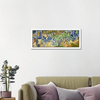 Tree-Roots by Vincent Van Gogh - Panoramic Painting on Canvas