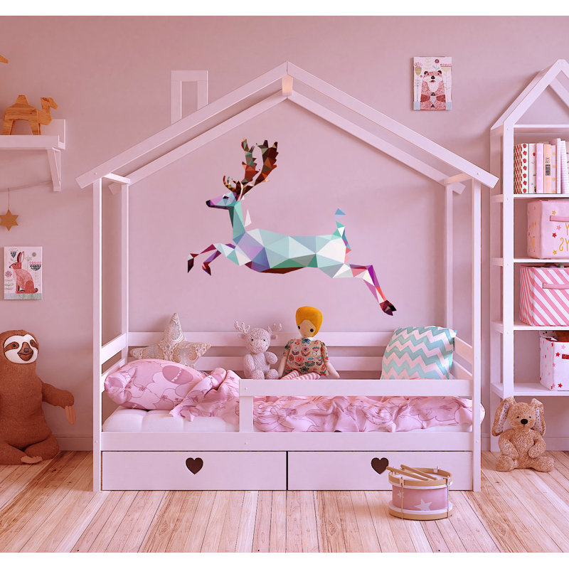 Animals Wall Decal, 33" H x 36" W