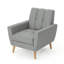 Fauteuil club Mid Century-1869999282