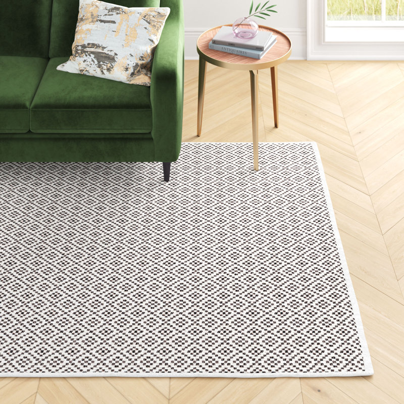 Kara Cotton Geometric Indoor Rug, Rectangle 9' x 12'