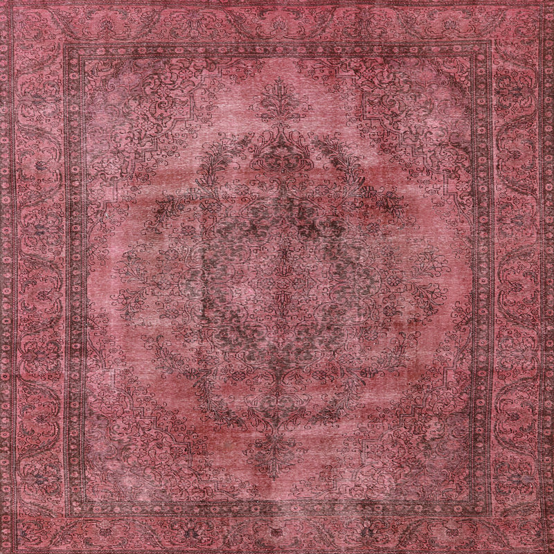 Oriental Indoor Rug, Square 3'