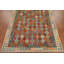 Tapis oriental géométrique en laine Kilim 10 x 13