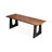 Brown Rectangular Solid Wood Writing desk-990901908