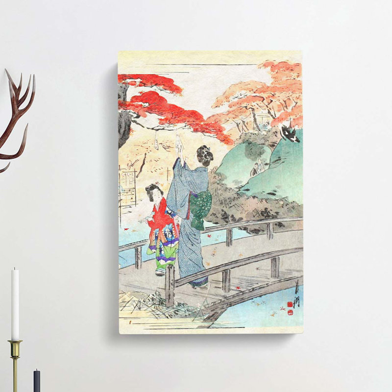 Beneath the Maple Trees - Wrapped Canvas, 50cm H x 35cm W x 3cm D